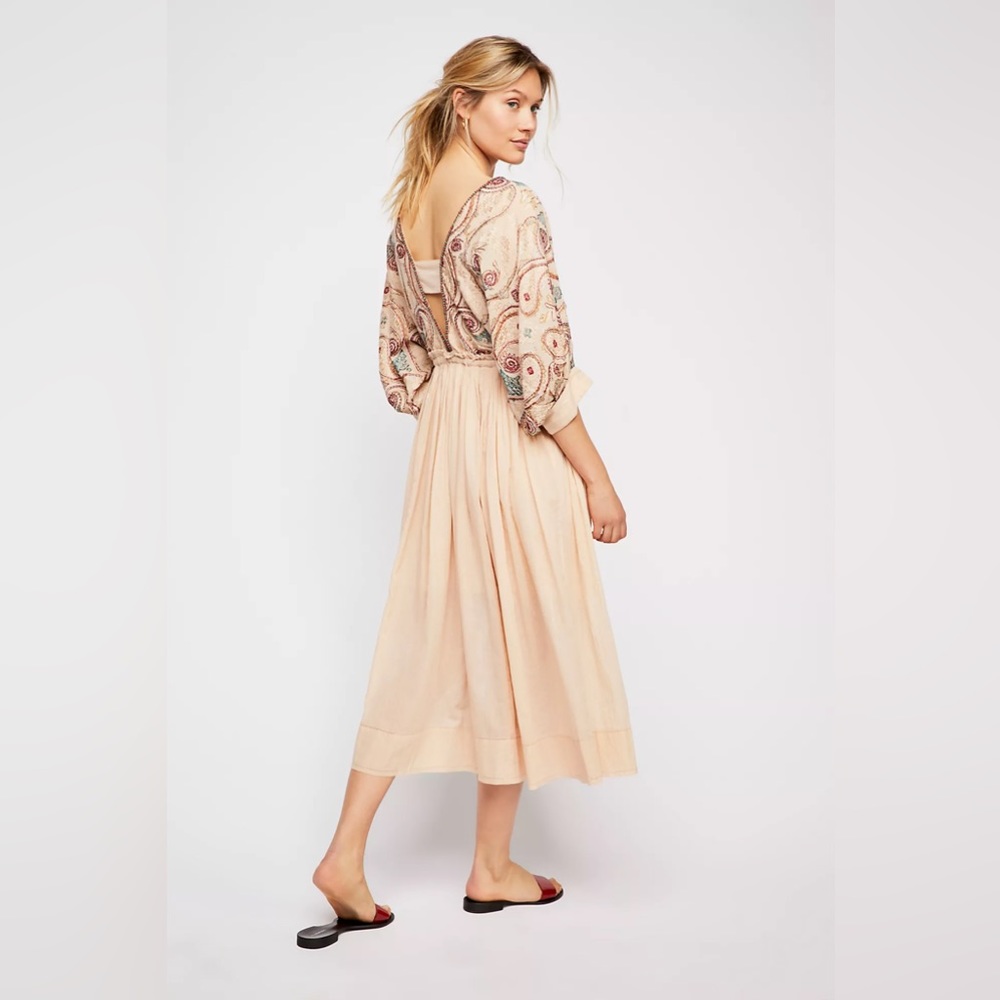 NWOT Free People Mesa Midi Dress - Picture 14 of 16